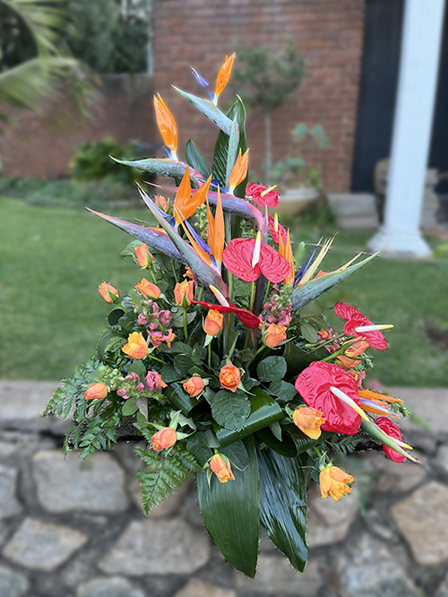 flower wedding ceremony strelitzia[lr]