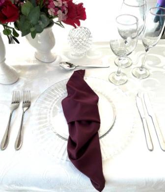 flower wedding reception decor table ware2b