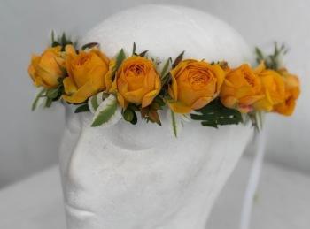 flower wedding flower girl garlandb