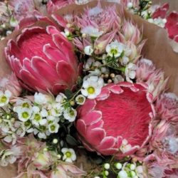 flower wedding reception king proteab